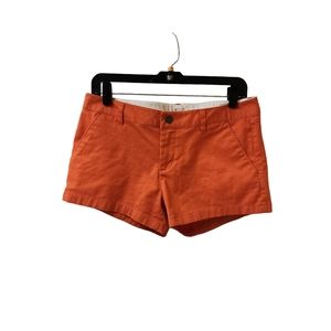 Volcom Coral Orange Chino Skater Shorts